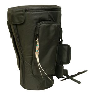 Borsa Per Djembe Viva Rhythm VR Djb 14 - Tasca Per Tamburo Fino A 35cm Di Diametro, Con Spallacci Regolabili, Nera
