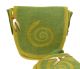 Rahmentrommel-Tasche Filz oliv-moosgrün, 42 cm kaufen München, buy hand made felt bag for 15,7