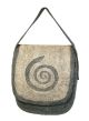 Rahmentrommel-Tasche aus Filz, rauchgrau - hellgrau, 46 cm kaufen München, Filztasche kaufen Bayern, buy handmade felt bag for  17