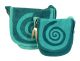 Rahmentrommel-Tasche aus Filz türkis-petrol, 54 cm kaufen München, Filz-Rahmentrommeltasche kaufen Erding, buy felt bag for 20,5