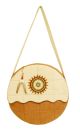 Rahmentrommel-Tasche NC Honig gelbe Sonne, 57 cm kaufen München, Rundtrommel-Tasche, Indianer-Trommel-Tasche kaufen, buy drum case for 22 
