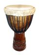 Djembe Antik - Banderole, 50 cm kaufen München, Djembé Kindertrommel kaufen Erding, Trommel kaufen Bayern, Begleit-Trommel kaufen BRD, Djemben, Jenbe, Jembe, buy 20