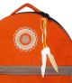 Rahmentrommel-Rucksack CP orange Mandala, 44 cm kaufen München, Rahmentrommel-Tasche kaufen, buy backpack with mandala for 16,5