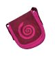 Rahmentrommel-Tasche Filz pink-weinrot, 38 cm kaufen München, buy hand made felt bag for 14,2