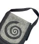 Rahmentrommeltasche Filz rauchgrau-hellgrau, 42 cm kaufen München, buy handmade bag from felt for 15,7