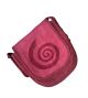 Rahmentrommel-Tasche aus Filz, weinrot-rosé, 46 cm kaufen München, Filztasche kaufen Bayern, buy handmade felt bag for  17