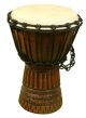 Djembe Antik mit Streifendekor 25cm kaufen München, Kinder-Trommel kaufen Bayern, Begleit-Djembé, Djembés-Trommeln, buy 9,85 