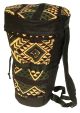 Trommel-Rucksack Tribalart grün-schwarz,  60 cm kaufen München, Djembe-Rucksack kaufen Bayern, Trommel-Tasche kaufen Erding,  Djembe-Tasche, Djembe-Sack, Trommel-Hülle, bolsa de tambor, Borsa tamburo,  buy  drum case for 23,5