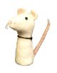 Filz-Fingerpuppe weisse Maus kaufen München, Handgemachte Fingerpuppen aus Filz, Felt, handmade glove puppet mouse made of felt, natürliches Kinder-Spielzeug aus Filz, Filz-Finger-Puppe Maus, Filz-arbeit, Filzfingerpuppe weisse Maus