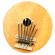 Kalimba, ka-lim-ba, Kalimba kaufen, Kalimba kaufen München, kalimba kaufen Erding, Daumenklavier kaufen, mbirra kaufen, gourd piano kaufen, thumb piano kaufen, Sansula kaufen, pentatonische kalimba, Kalimba für Kinder, Kalimba - Frontseite mit Zungen