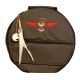 Rahmentrommel-Rucksack Deluxe braun, roter Adler, 44 cm kaufen München, Rahmentrommel-Tasche kaufen, Schamanentrommel-Rucksack, buy backpack for 16,5