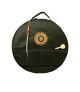 Rahmentrommel-Rucksack Deluxe schwarz - goldenes Mandala, 49 cm kaufen München, buy backpack drum case for 18,3