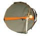 Rahmentrommel-Tasche CP rauchgrau NL,  44 cm, Rahmentrommeltasche kaufen Erding, buy 16,5