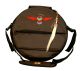 Rahmentrommel-Tasche Deluxe braun - roter Adler, 49 cm kaufen München, Rahmentrommeltasche kaufen Bayern, Schamanen-Trommel-Tasche kaufen Erding, buy drum case for 18,5