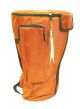 Prof. Bougarabou-Rucksack CN orange, Mandala FZ-G - 62 cm kaufen München, Trommel-Rucksack, Trommelrucksack, Trommel-Tasche, buy drum case for djembe height 24