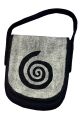 Rahmentrommel-Tasche aus Filz, schwarz-hellgrau, 37 cm kaufen München, buy drum case - handmade from felt for 13,7