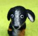 Filz-Fingerpuppe schwarz-brauner Hund kaufen München, Filzfingerpuppe kaufen Bayern, Fingerpuppen aus Filz, Felt, glove puppet dog made of felt, natürliches Kinder-Spielzeug aus Filz, Filz-Finger-Puppe Hund, Filz-Tier, Filz-arbeit, Filzfingerpuppe schwarz