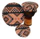 Djembe-Top Tribal-Art schwarz, 28 cm kaufen München, Djembe-Schoner, Tommel-Hut kaufen München, Djembe-Schutz, buy 11