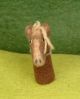 Filz-Fingerpuppe rotbraunes Pferd  kaufen München, Filzfingerpuppe braunes Pferd kaufen Bayern, glove puppet redbrown horse handmade of felt, natürliches Kinder-Spielzeug aus Filz kaufen Erding, Filz-Finger-Puppe rotbraunes Pferd,