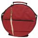 Frontansicht: Rahmentrommel-Tasche Deluxe NL rot - 59 cm kaufen München, Schamanentrommel-Tasche kaufen BRD, Rahmentrommeltasche kaufen Bayern, drum case, dark green for 23