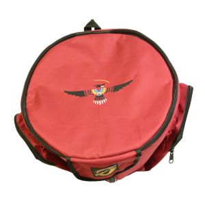 Profi Djembe-Rucksack Deluxe Adler rot, 67 cm kaufen München, Trommel-Rucksack kaufen Bayern, Trommelrucksack kaufen Erding, Djembe-Tasche kaufen BRD, buy drum case for djembe height 26