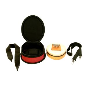 Sansula-Set: Sansula Basic Beautiful E 440 Hz mit Sansula-Tasche Deluxe rot kaufen München, Sansulatasche für Hokema Sansula kaufen München, Koffer für Daumenklavier kaufen, buy Hard-Cover Case for thumb piano Sansula, professionelle Sansula-Box, Hülle fü