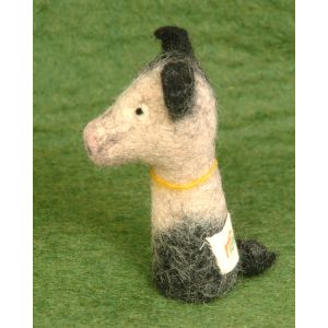 Filz-Finger-Puppe rosa-geschecktes Schweinchen kaufen München, rosa-geschecktes  Filzschwein kaufen Bayern, Felt, glove puppet pig made of felt, natürliches Kinder-Spielzeug aus Filz,  Filz-Tier, Filz-arbeit, Filzfingerpuppe rosa-geschecktes Schweinchen
