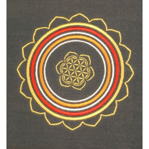 Rahmentrommel-Tasche CP Mandala rauchgrau, 49 cm kaufen München, Rahmentrommeltasche kaufen Bayern, Indianer-Trommel-Tasche kaufen, buy 18,5