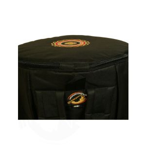 Profi Djembe-Rucksack Deluxe Mandala FZ-G schwarz, 63 cm kaufen München, Trommel-Rucksack kaufen Bayern, Trommelrucksack kaufen Bayern, Djembe-Tasche kaufen BRD, buy drum case for djembe height 24,5