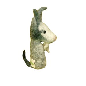 Filz-Fingerpuppe Ziege kaufen München, Filzfingerpuppe Ziege kaufen Bayern,  glove puppet goat made of felt, natürliches Kinder-Spielzeug aus Filz, Filz-Finger-Puppe Ziege, Filz-Tier, Filz-arbeit, Filzfingerpuppe Ziege