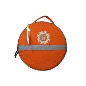 Rahmentrommel-Rucksack CP orange Mandala, 49 cm kaufen München, buy backpack with mandala 18,5