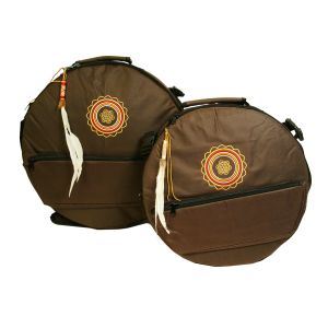 Rahmentrommel-Tasche Deluxe braun, Mandala - 59 cm kaufen München, buy frame-drum case for 23
