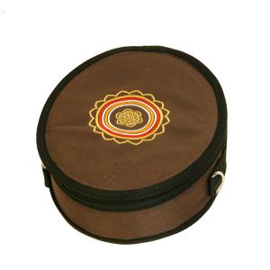 Sansula-Tasche Deluxe Mandala braun kaufen München, Sansulatasche kaufen München, Tasche für Daumenklavier kaufen, buy Hard-Cover Sansula Case kaufen, professionelle Sansula-Box, Hard-Cover Hülle für Sansula kaufen, Sansula-Tasche Deluxe Mandala braun