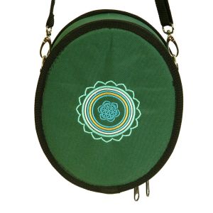 Set: Sansula Basic A-Dur mit Tasche Deluxe dunkelgrün Mandala kaufen München, Sansula-Set kaufen, Sansula mit Box kaufen, buy Sansula in hard cover case, Sansula mit Koffer, Set: Sansula Basic A-Dur mit Tasche Deluxe dunkelgrün mit Mandala kaufen