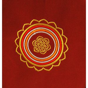 Didge-Tasche Deluxe Mandala rot, 160 cm kaufen München, buy didge cover in red: length 63