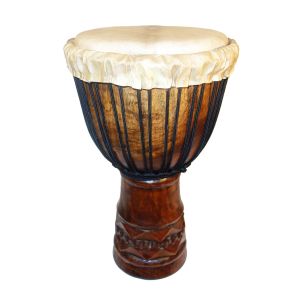 Djembe Antik - Banderole, 50 cm kaufen München, Djembé Kindertrommel kaufen Erding, Trommel kaufen Bayern, Begleit-Trommel kaufen BRD, Djemben, Jenbe, Jembe, buy 20