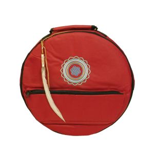 Rahmentrommel-Tasche Deluxe rot Mandala, 69 cm kaufen München, buy drum case for 26,5