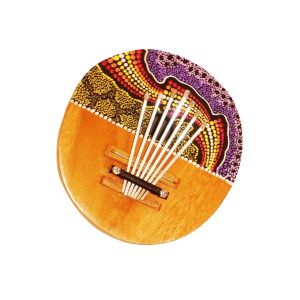 Kalimba bemalt Nr. B5 kaufen, Kalimba kaufen Bayern, Kalimba kaufen München, Kalemba kaufen, Daumenklavier kaufen, mbirra, gourd piano, thumb piano, calemba, Kalimba für Kinder - Kalimba bemalt Nr. B5