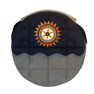 Rahmentrommel-Tasche NC Dark Smoke, 53 cm kaufen München, Schamanentrommel-Tasche kaufen Bayern, Rundtrommel-Tasche BRD,  sac de tambour de cadre, borsa di tambour, drum case for 22