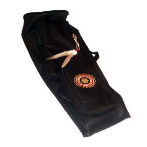 Didge-Tasche Deluxe Mandala schwarz, 160 cm kaufen München, buy didge cover dark-green: length 63