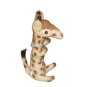 Filz-Fingerpuppe helle Giraffe kaufen München, Giraffe aus Filz, sheep made of felt, natürliches Kinder-Spielzeug aus Filz, Filz-Finger-Puppe Giraffe, Filz-Tier, Filz-arbeit, Filzfingerpuppe helle Giraffe