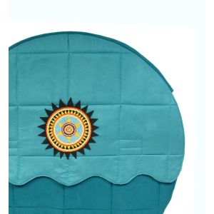 Rahmentrommel-Tasche NC Blue Ocean, 57 cm kaufen München, Rundtrommel-Tasche kaufen Erding, Schamanentrommel-Tasche kaufen Bayern, sac de tambour de cadre, borsa di tambour, drum case for 22