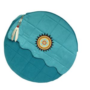 Rahmentrommel-Tasche NC Blue Ocean, 57 cm kaufen München, Rundtrommel-Tasche kaufen Erding, Schamanentrommel-Tasche kaufen Bayern, sac de tambour de cadre, borsa di tambour, drum case for 22