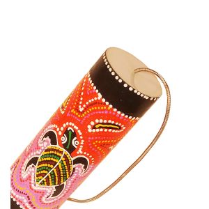 Donner-Trommel Regenbogen Schildkröte auf rot-pink kaufen München, Donnertrommel kaufen Bayern, Donner-Geräusch kaufen BRD, Donner kaufen, buy thunder drum with lizzard, Donner-Klang kaufen, Donner-Trommel Regenbogen Schildkröte auf rot-pink