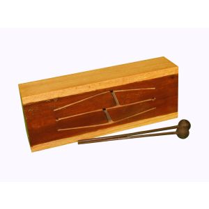 Pentatonische Schlitztrommel aus Holz kaufen München, Schlitz-Trommel kaufen Bayern, buy wooden tongue-drum, Orffsches Instrument - pentatonische Zungentrommel aus Holz kaufen BRD, Zungen-Trommel aus Mahagoni - Bodenplatte aus Eco-Holz