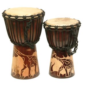 Djembe Giraffe, 25cm kaufen München, Kinder-Trommel kaufen Bayern, Begleit-Djembé, Djembés-Trommeln, buy 9,85 