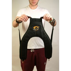 Djembe-Tragegurt Deluxe schwarz kaufen München, Djembegurt kaufen Bayern, Djembe-Tragegurt, buy drum-harness, Trommeltragegurt, Trommelgurt kaufen Erding, Trommel-Gurt, Bongo-Gurt, Djembe-Tragegurt Deluxe schwarz zurecht legen