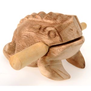 Klang-Frosch Papa kaufen München, unbehandelter Klangfrosch aus Holz kaufen Bayern, quakender Holz-Frosch, Guiro, Güiros, Quakender Frosch, buy  croacking frog sound, Klang-Tier Klangfrosch aus Holz, unbehandelter Klangfrosch Papa
