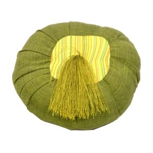 Rundes grünes Klangschalen-Kissen 16 cm kaufen München, Klang-Schalen-Zubehör Erding, Klangschalenkissen kaufen Bayern,  Klangschalen Unterlage kaufen, rundes, grünes Klangschalenkissen 16 cm kaufen