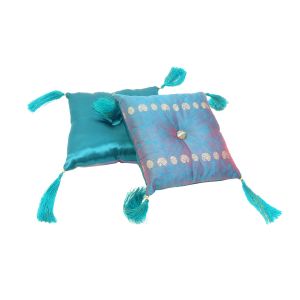 Klangschalen-Kissen ozeanblau 16x16x5 cm, quadratisch kaufen München, Klang-Schalen-Zubehör Erding, Klangschalenkissen kaufen Bayern,  Klangschalen Unterlage kaufen, Klangschalen-Kissen ozeanblau 16 x 16 cm kaufen